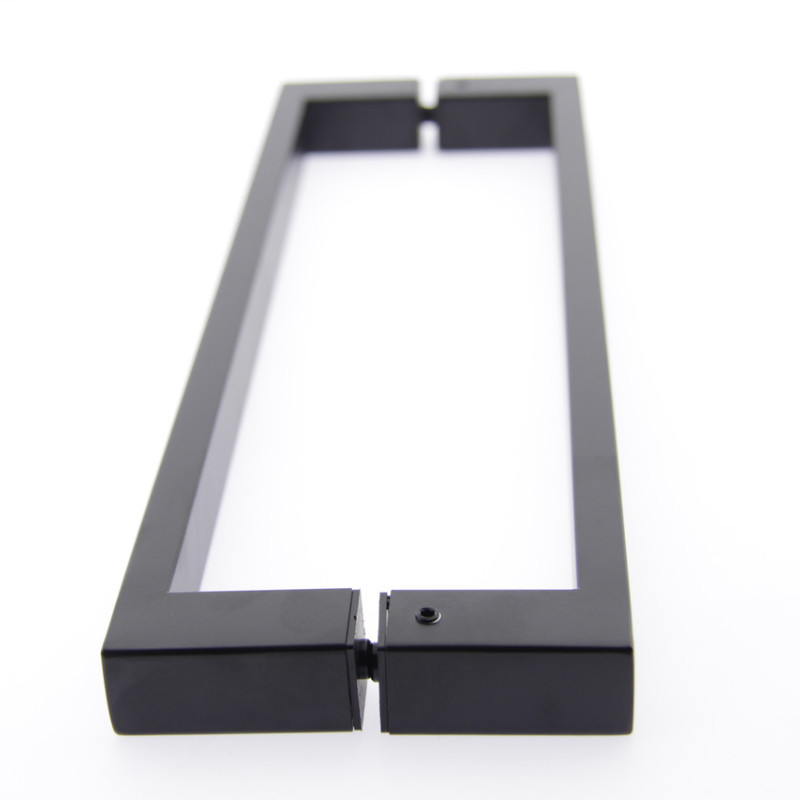 Ручка для стеклянной двери ( Н-5230 ) Черная ( 300 мм. )