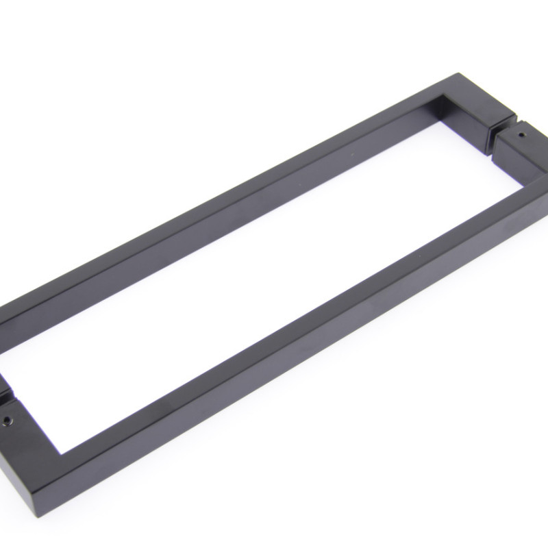 Ручка для стеклянной двери ( Н-5230 ) Черная ( 300 мм. )