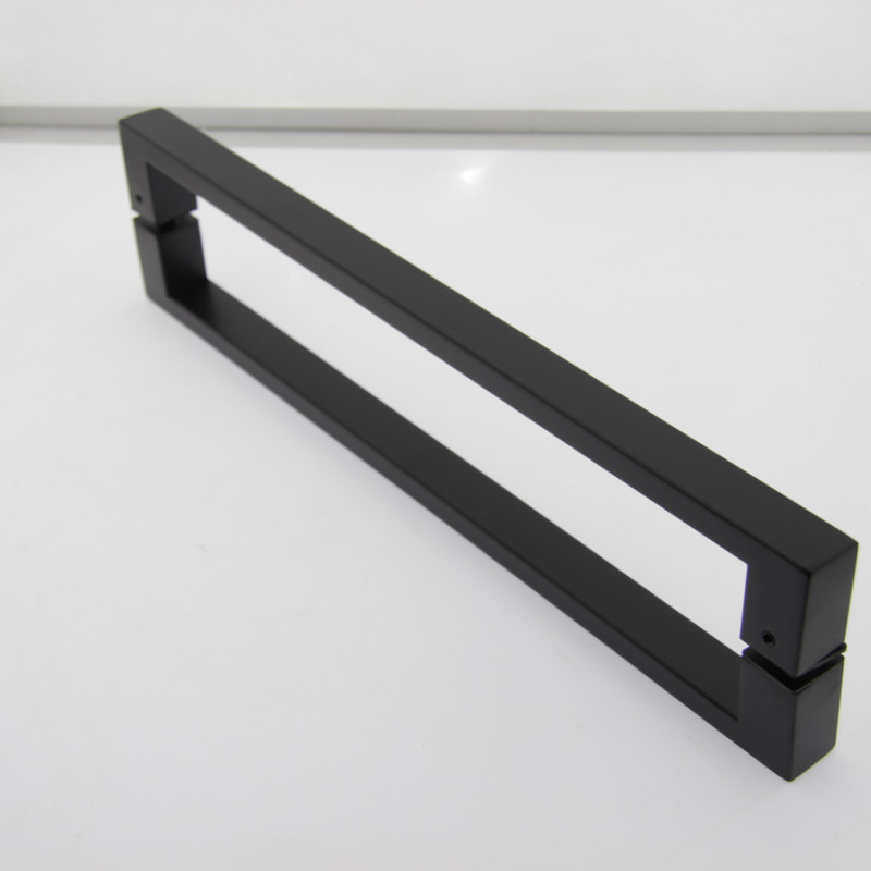 Ручка для стеклянной двери ( Н-5450 БЛ ) Черная ( 500 мм. )