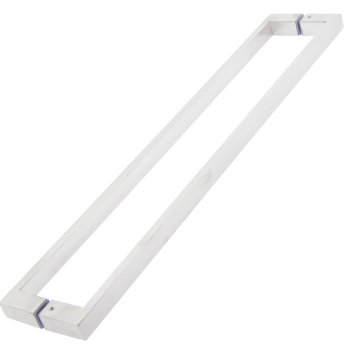 Ручка для скляних дверей ( Н-5350) Хром ( 500 мм)