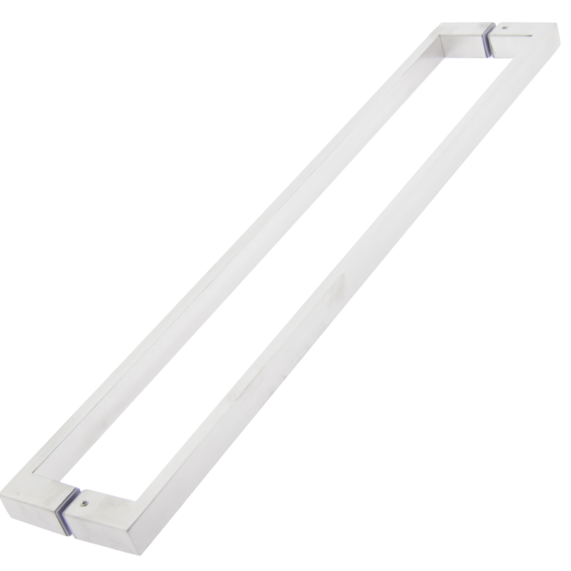 Ручка для скляних дверей ( Н-5350) Хром ( 500 мм)