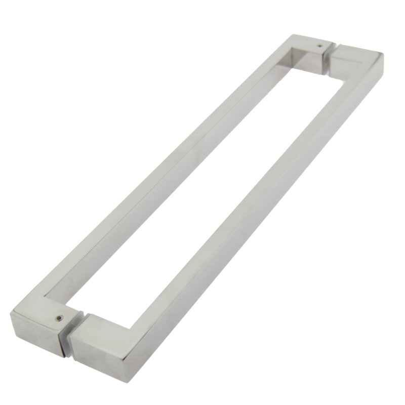 Ручка для скляних дверей ( Н-5340) Хром ( 400 мм.)