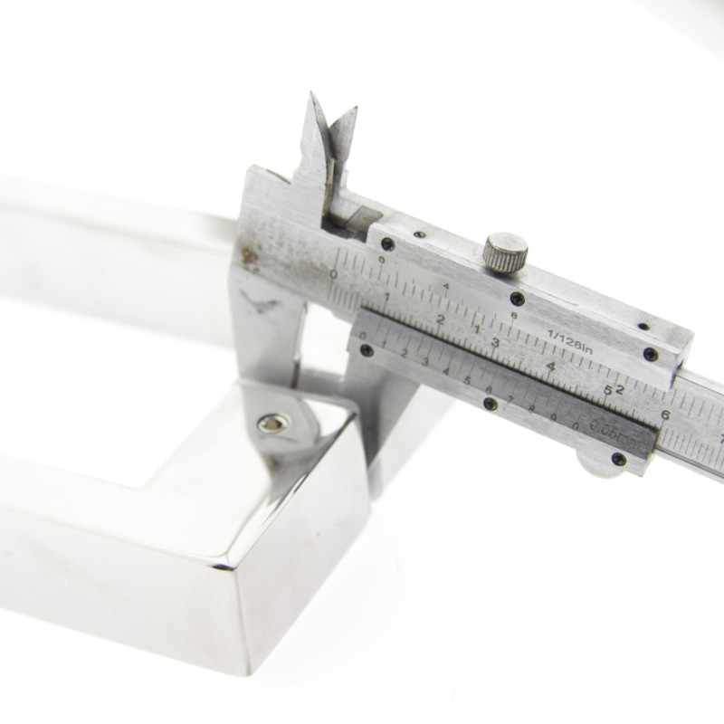 Ручка для скляних дверей ( Н-5340) Хром ( 400 мм.)