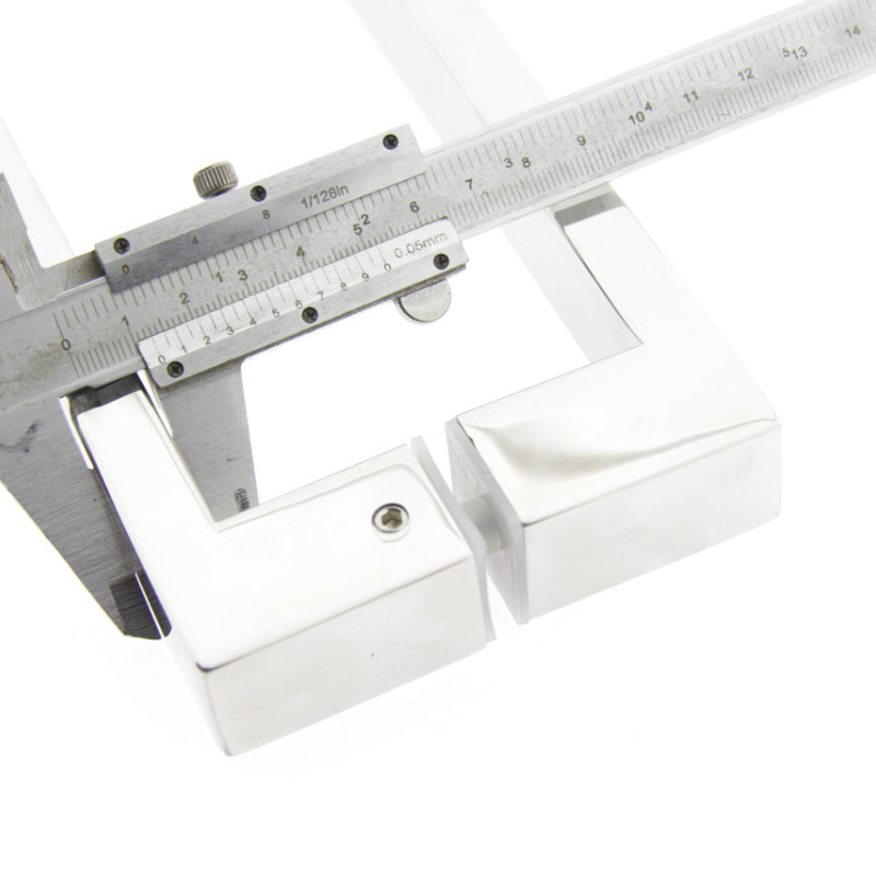 Ручка для скляних дверей ( Н-5340) Хром ( 400 мм.)