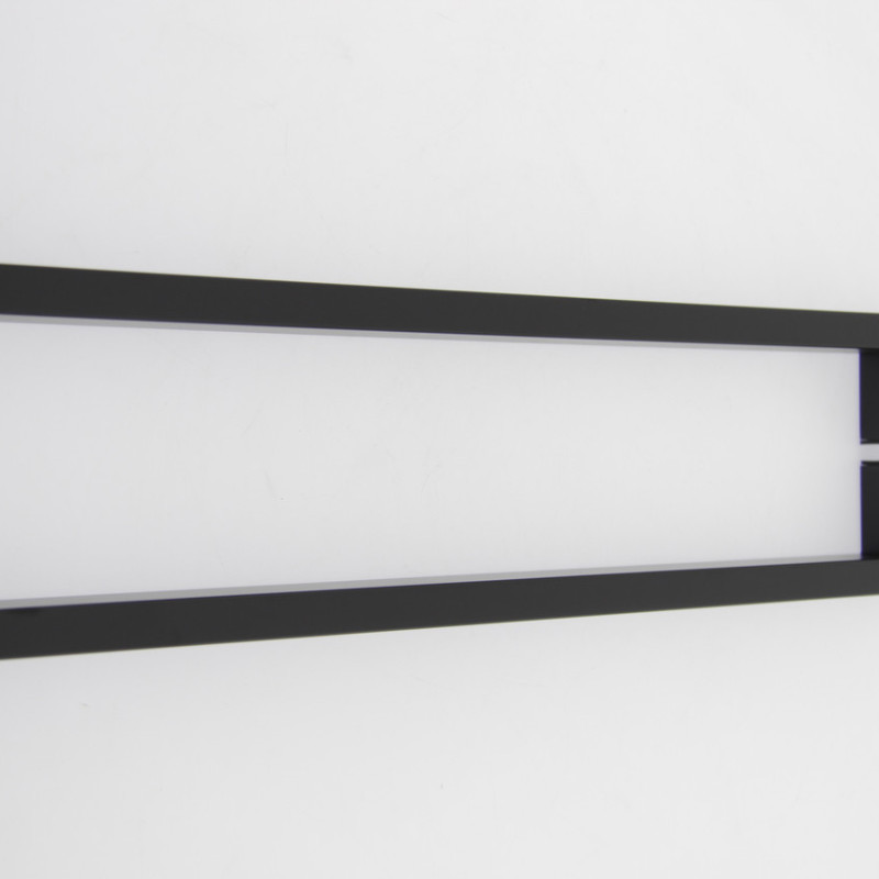 Ручка для скляних дверей ( Н-5340 БЛ) Чорна ( 400 мм.)