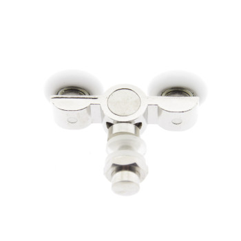 Ролики для душової кабіни металеві, подвійні, поворотні ( В-26В)