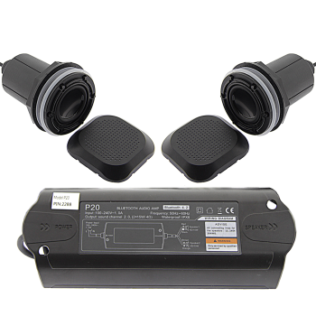 Динаміки для гідромасажної ванни, з bluetooth, вологозахищені: IPX6