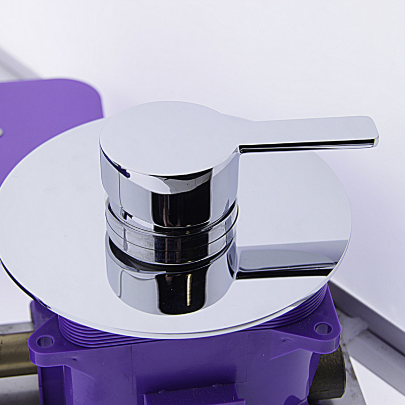 Змішувач прихованого монтажу для душового з одночасним увімкненням декількох напрямів