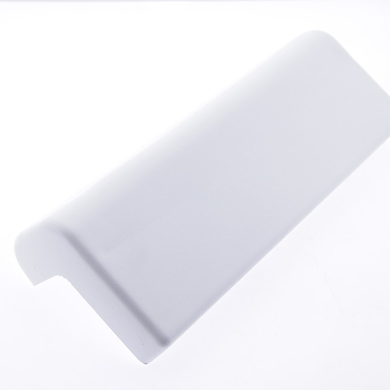 Підголовник для ванни на присосках, білий округлений