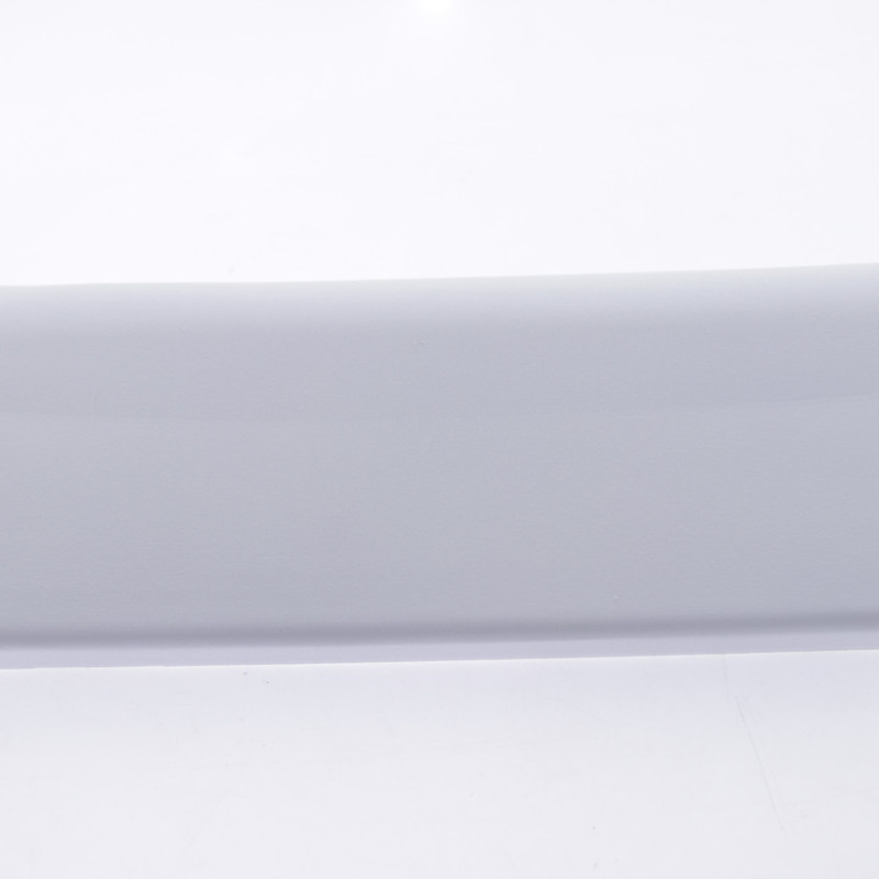 Підголовник для ванни на присосках, білий округлений