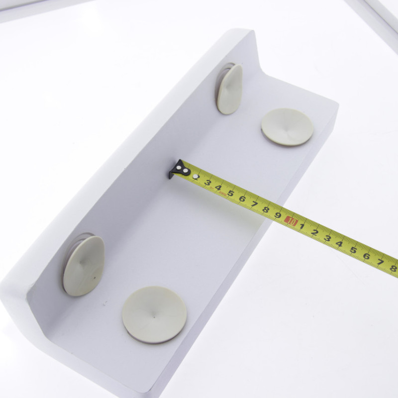 Підголовник для ванни на присосках, білий округлений