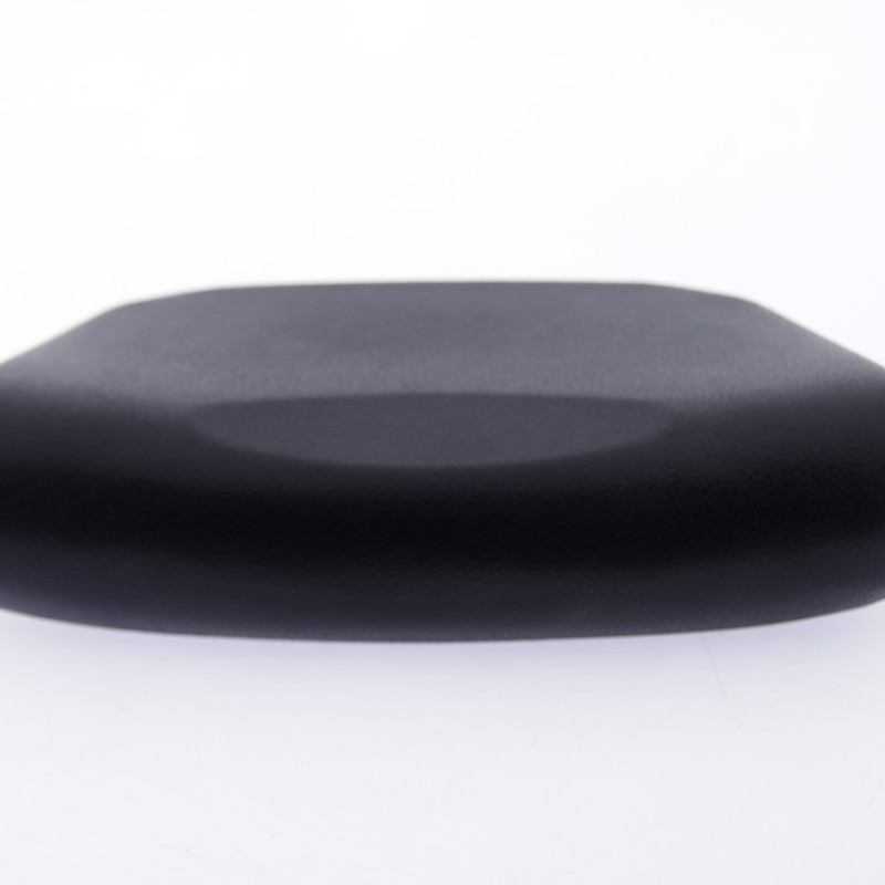 Підголовник для ванни на присосках, білий округлений