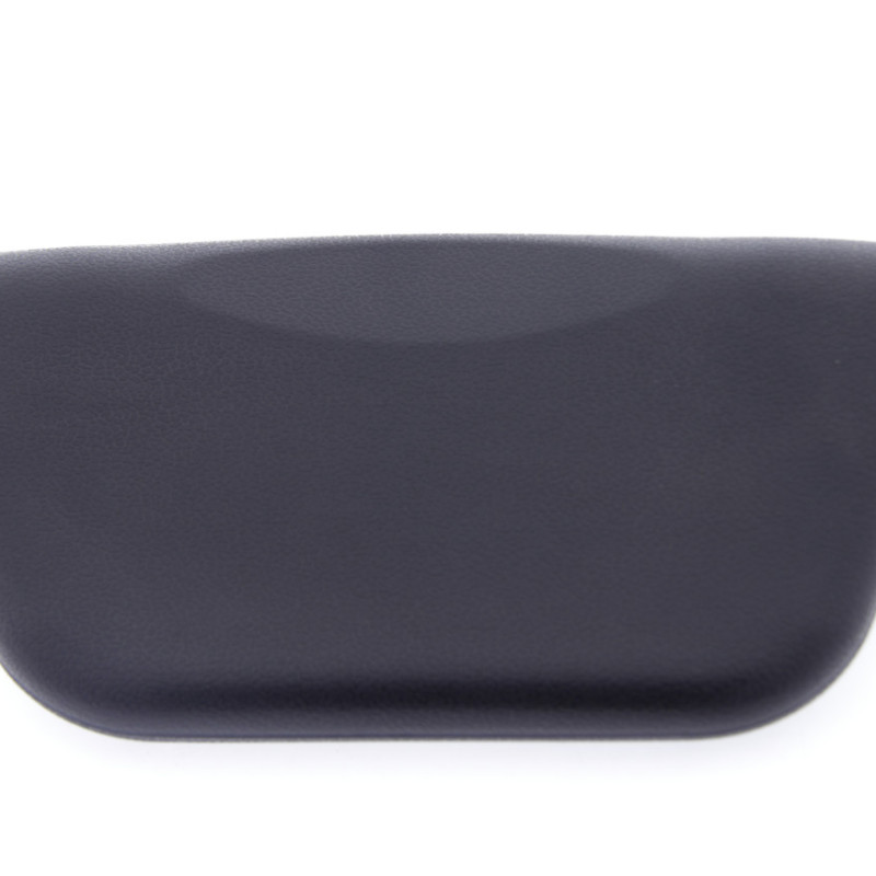 Підголовник для ванни на присосках, білий округлений