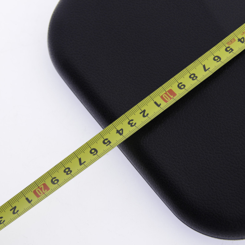 Підголовник для ванни на присосках, білий округлений