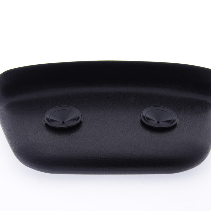 Підголовник для ванни на присосках, білий округлений