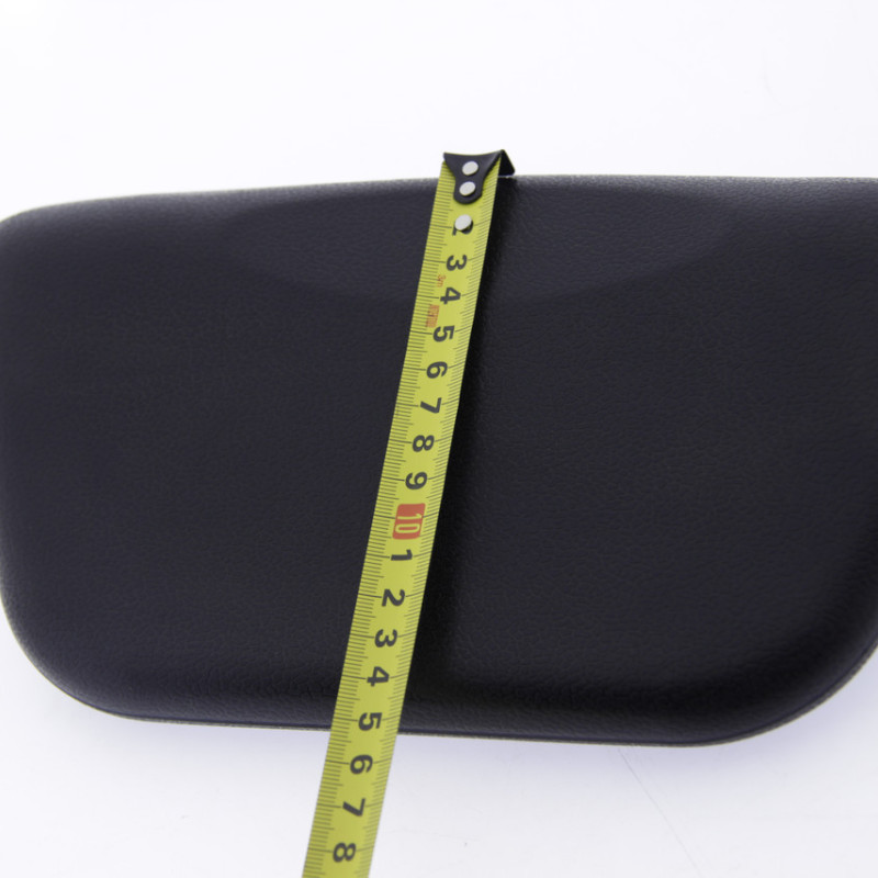 Підголовник для ванни на присосках, білий округлений