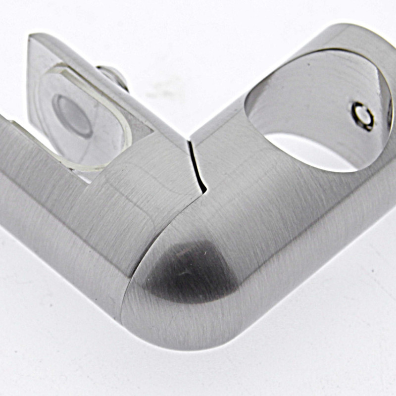 Кріплення для скла (скло-труба) Ø 19 мм. 90 ° (КН 16)