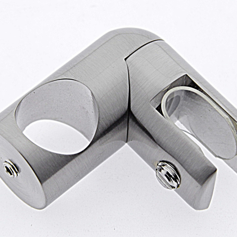 Кріплення для скла (скло-труба) Ø 19 мм. 90 ° (КН 16)