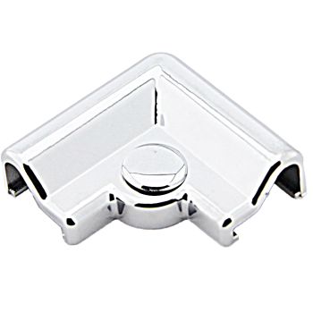 З'єднувач для алюмінієвого порогу під кутом 90°