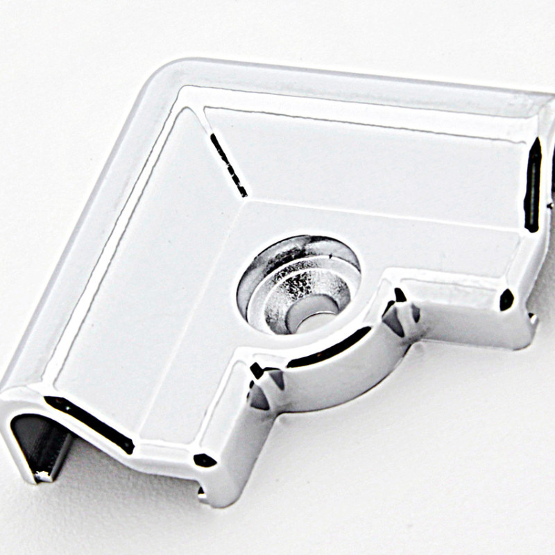 З'єднувач для алюмінієвого порогу під кутом 90°