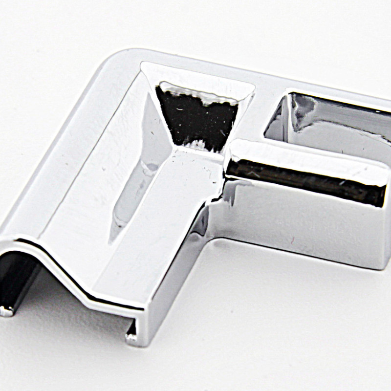 З'єднувач алюмінієвого порогу зі склом під кутом 90 °