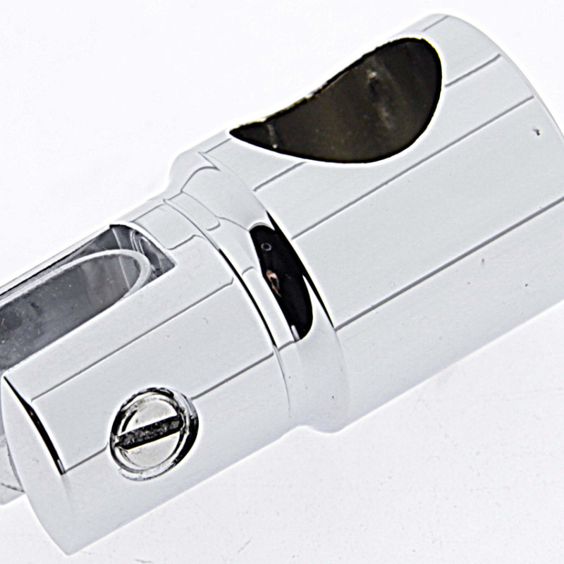 Конектор до труби 19 мм труба-Скло глухий хром (КН11 ЦП)