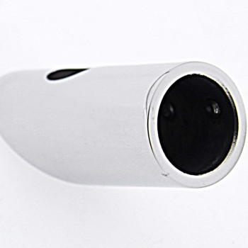 Конектор до труби 45° полірована неіржавка сталь (КН13 ПСС)