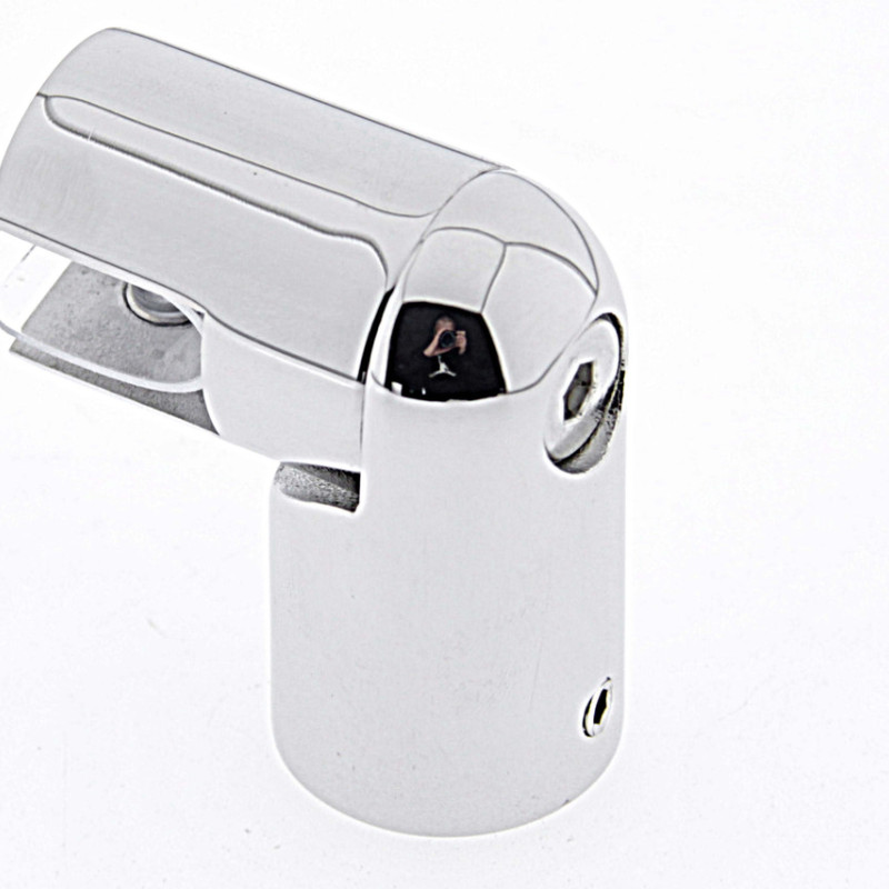 Конектор до труби глухий 90° сатин (КН15 ЦП)