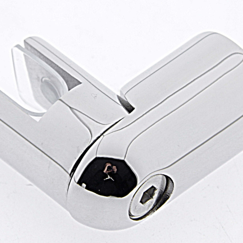 Конектор до труби глухий 90° сатин (КН15 ЦП)