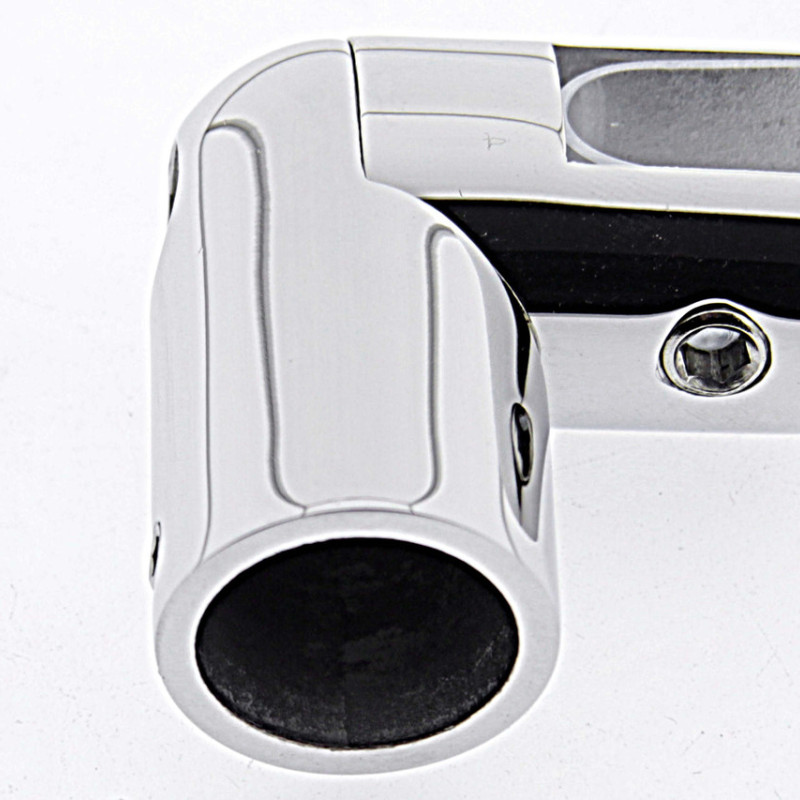 Конектор до труби глухий 90° сатин (КН15 ЦП)