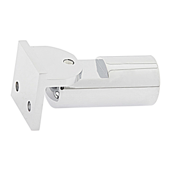 Кріплення труби (19 мм) до стіни поворотний Хром (КН18 ЦП)