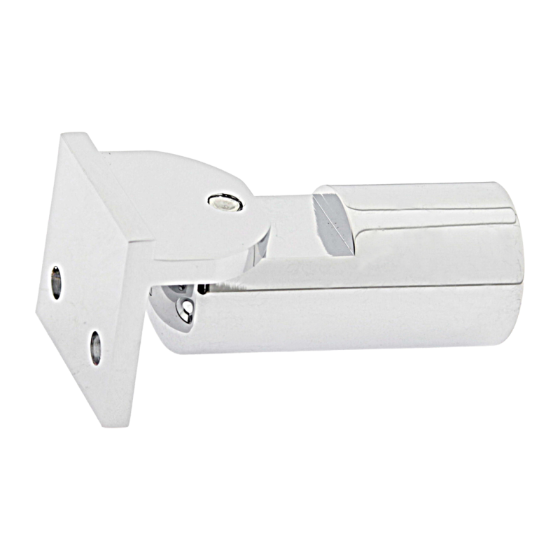 Кріплення труби (19 мм) до стіни поворотний Хром (КН18 ЦП)