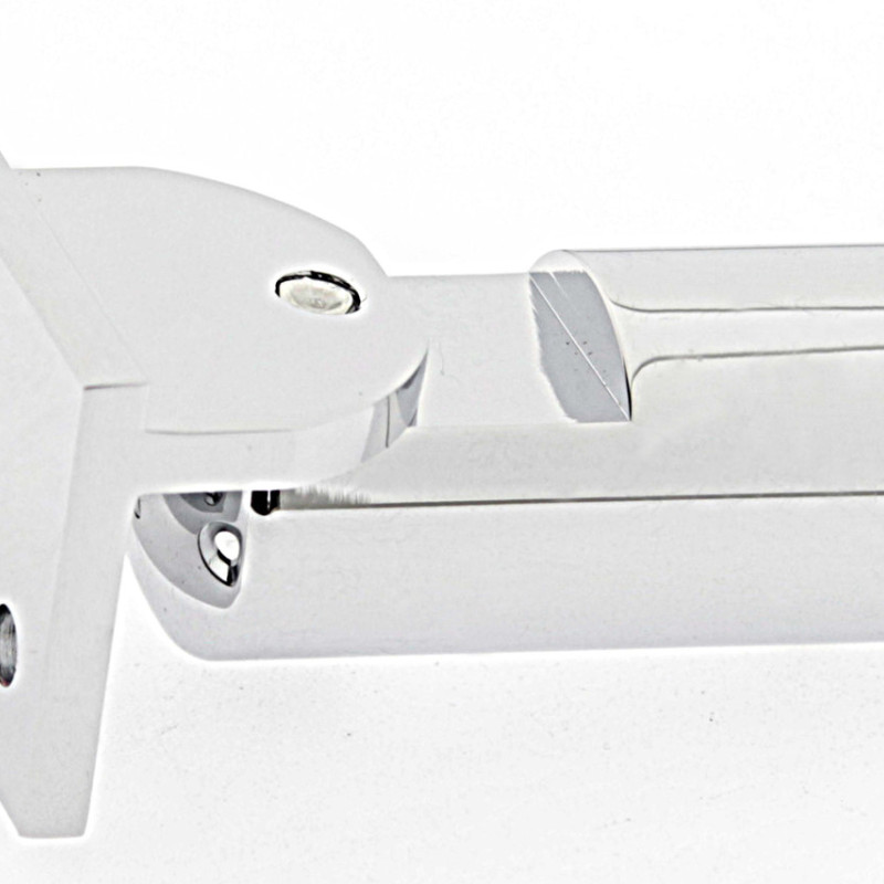 Кріплення труби (19 мм) до стіни поворотний Хром (КН18 ЦП)