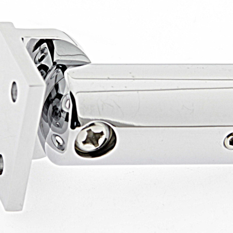 Кріплення труби (19 мм) до стіни поворотний Хром (КН18 ЦП)