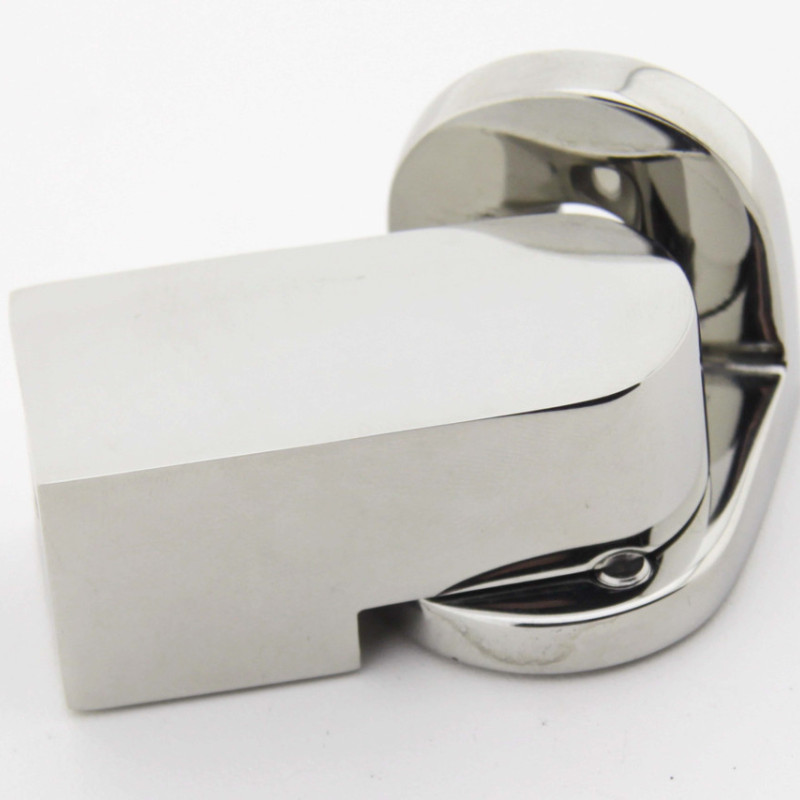 Кріплення скла до труби 15х15 мм полірована неіржавка сталь (КН50 ПСС)