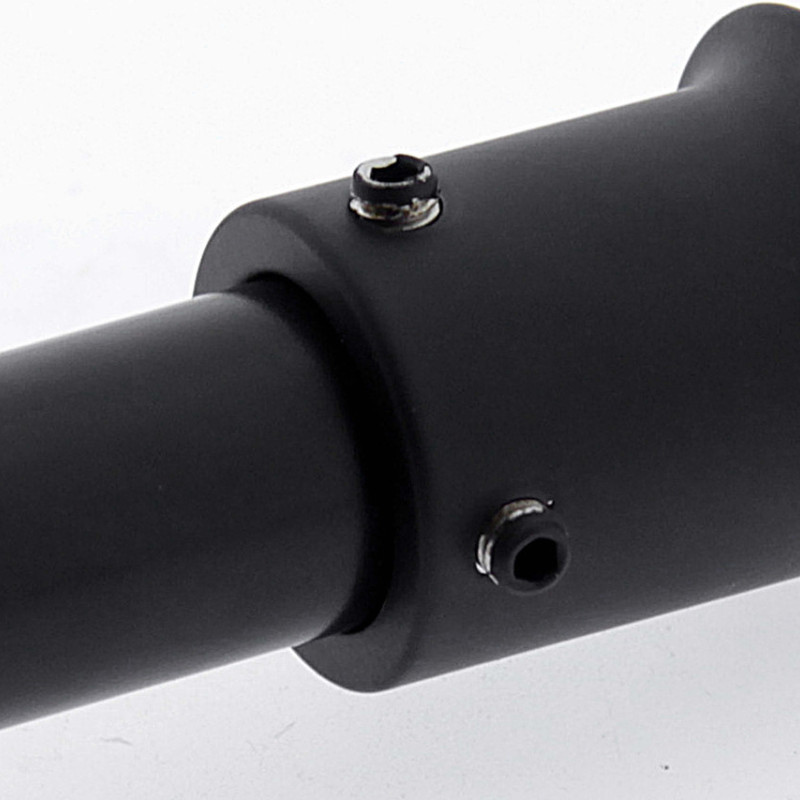 Кріплення труби діаметром 19 мм до стіни. Чорний мат ( КН07 БЛ )