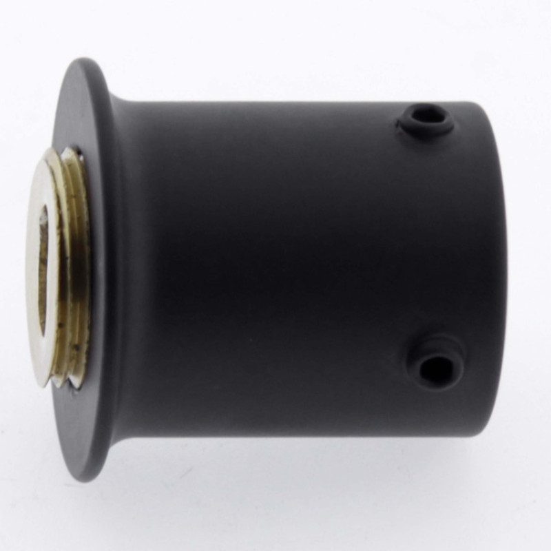 Кріплення труби діаметром 19 мм до стіни. Чорний мат ( КН07 БЛ )