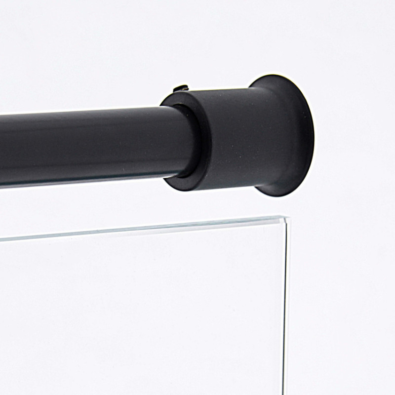 Кріплення труби діаметром 19 мм до стіни. Чорний мат ( КН07 БЛ )