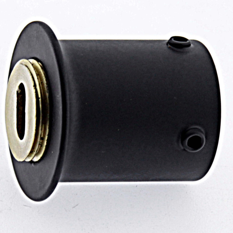 Кріплення труби діаметром 19 мм до стіни. Чорний мат ( КН07 БЛ )