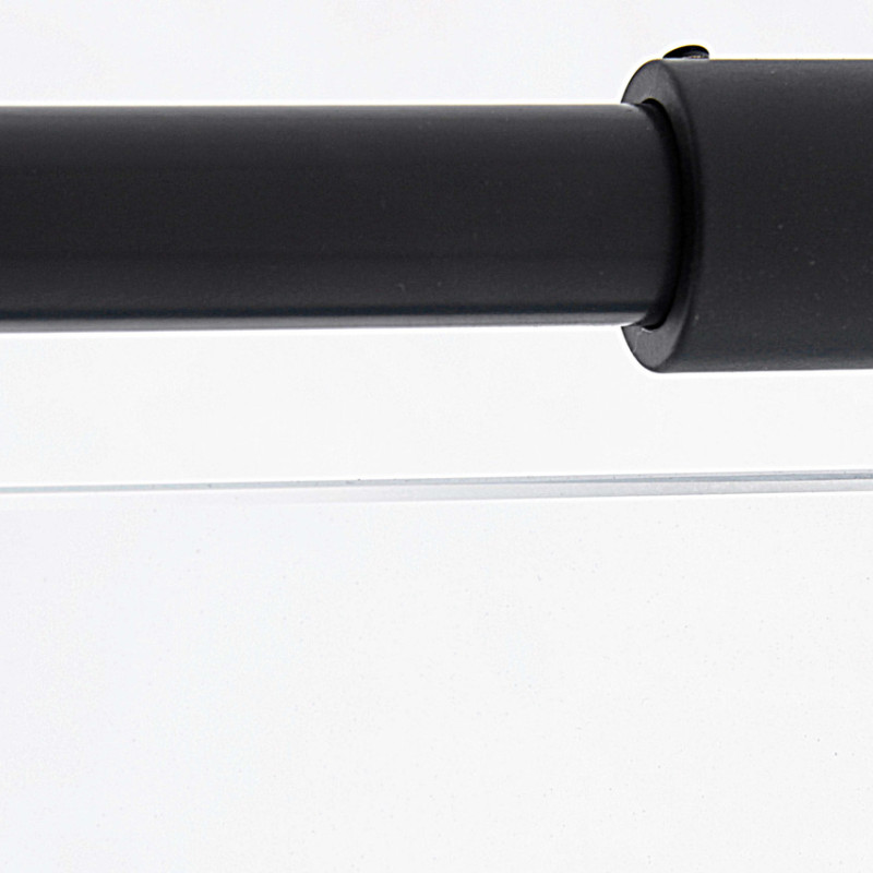 Кріплення труби діаметром 19 мм до стіни. Чорний мат ( КН07 БЛ )