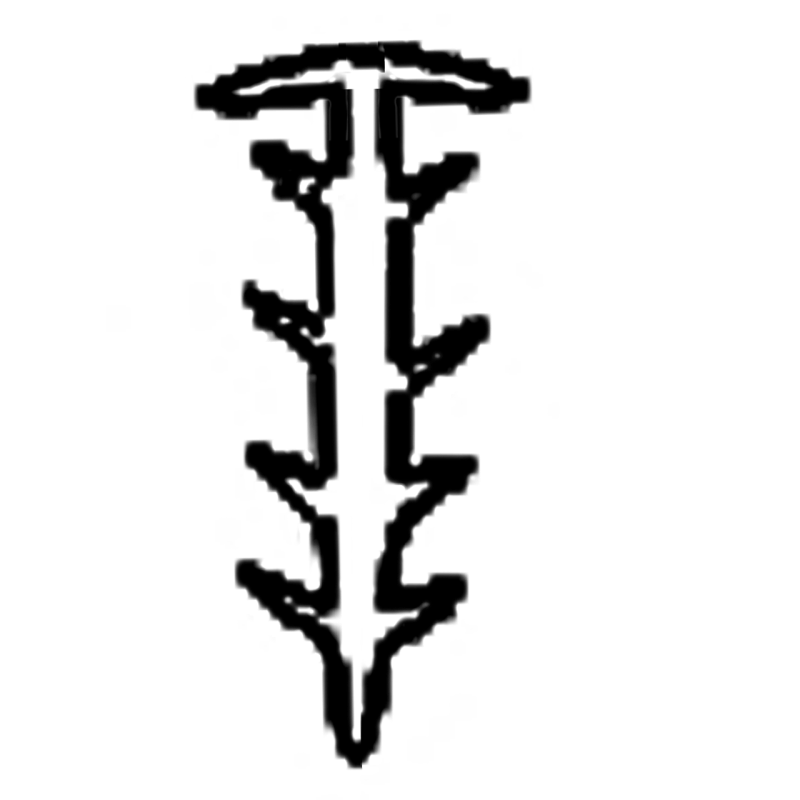 Ущільнювач ялинка для скла душової кабіни (ФС200 БЛ) чорного кольору