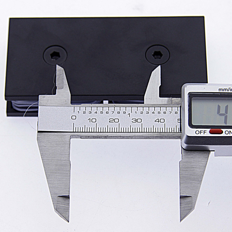 Кріплення для скла (стіна-скло) 180 ° (КН 1207)