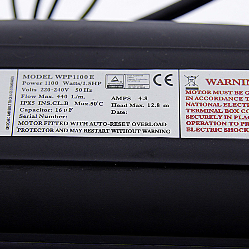 Насос гідромасажних ван 1100