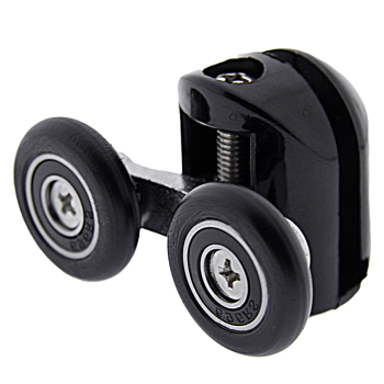 Ролики для душової кабіни подвійні верхні сірі ( В-43 С )