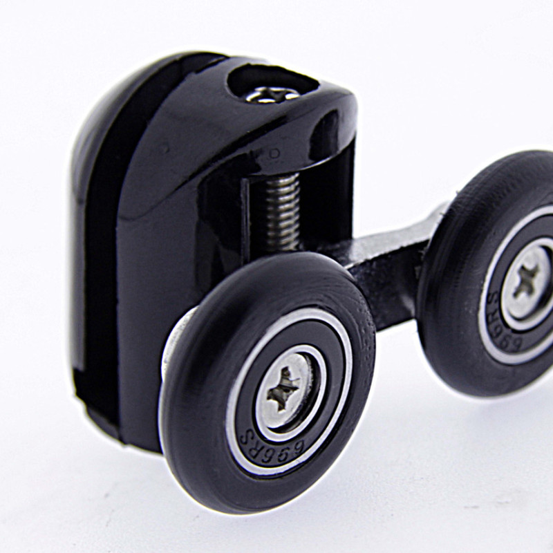 Ролики для душової кабіни подвійні верхні сірі ( В-43 С )