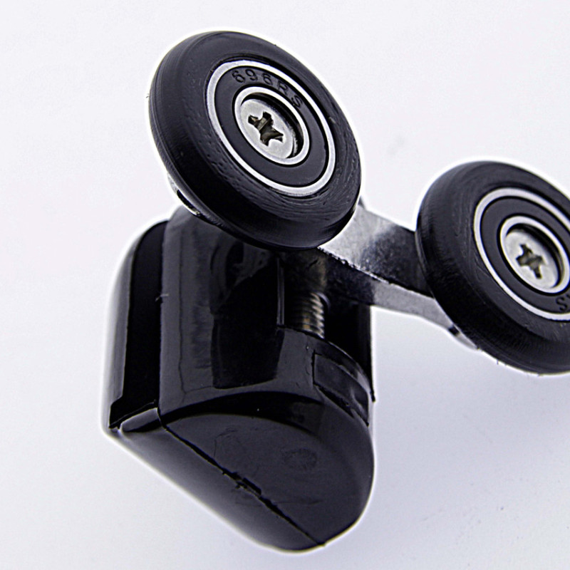 Ролики для душової кабіни подвійні верхні сірі ( В-43 С ) 26 мм.