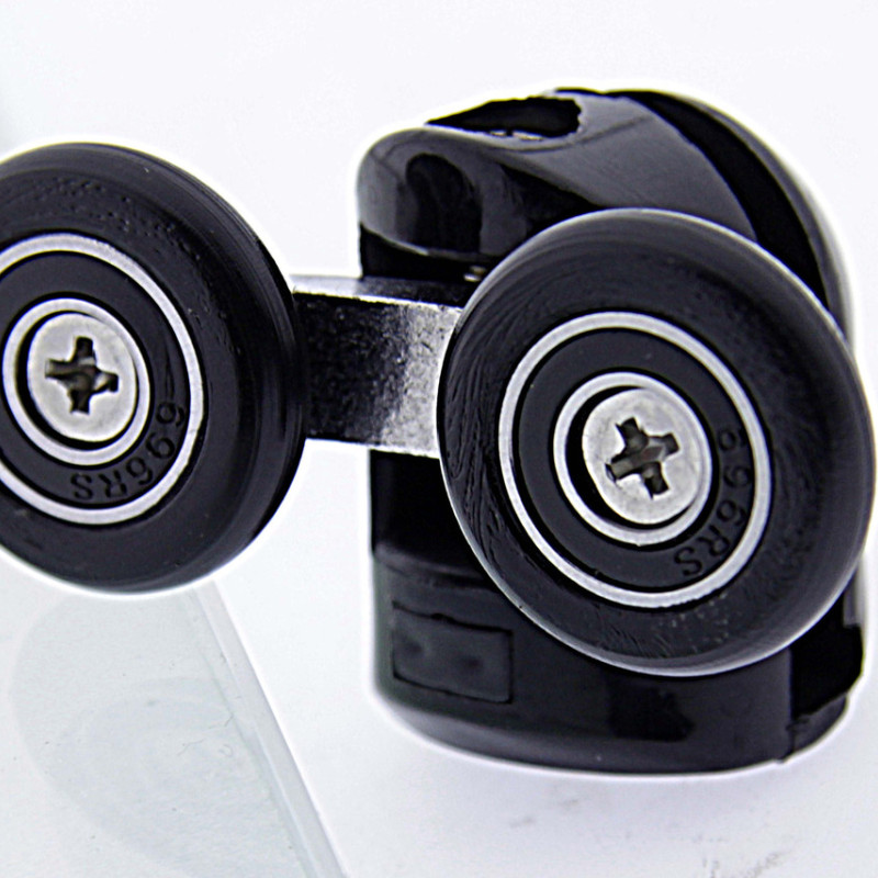 Ролики для душової кабіни подвійні верхні сірі ( В-43 С ) 26 мм.