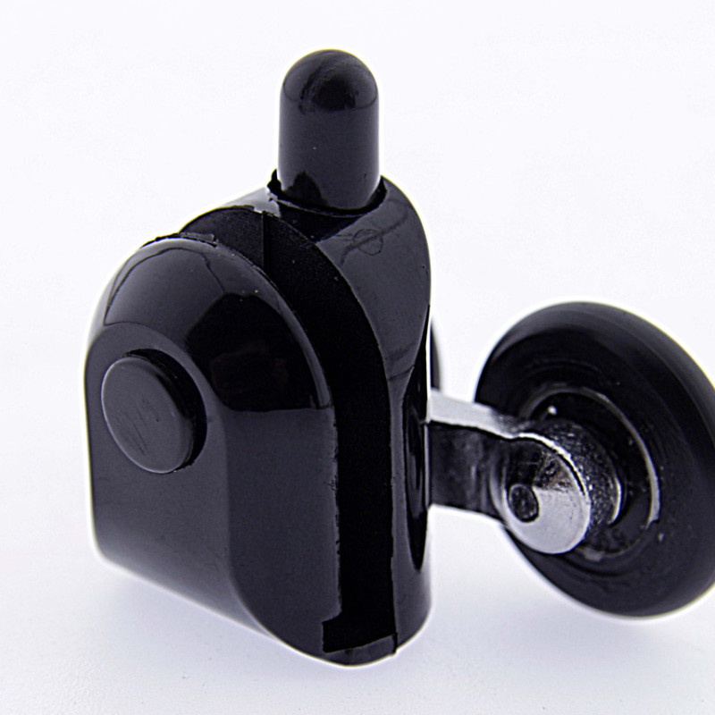 Ролики для душових кабін (В-43 Д БЛ) нижні, чорні