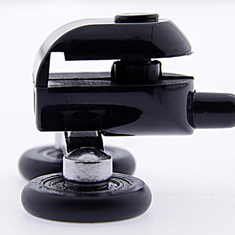 Ролики для душових кабін (В-43 Д БЛ) нижні, чорні