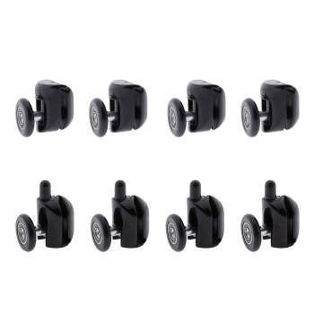 Ролики для душових кабін, комплект ( В-43 А+В ) чорні